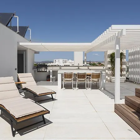 Terracos De -luxury Duplex Penthouse 3br View, 50m From Quarteira