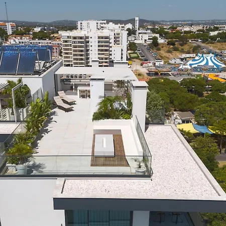 Terracos De -luxury Duplex Penthouse 3br View, 50m From Apartment Quarteira