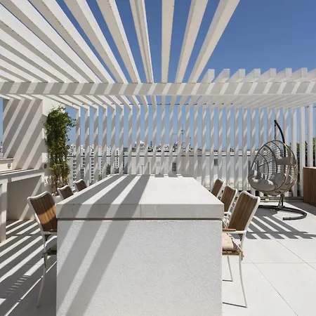 Apartment Terracos De -luxury Duplex Penthouse 3br View, 50m From Quarteira