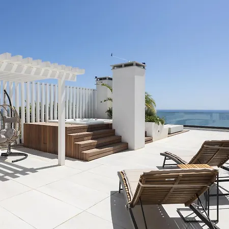 Terracos De -luxury Duplex Penthouse 3br View, 50m From Quarteira